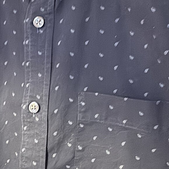 Banana Republic Grant Slim-Fit Luxe Poplin Fox Print Shirt – Men’s M - Picture 5 of 6